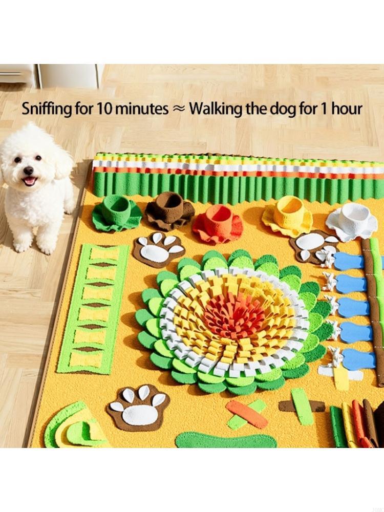 Snuffle Mat For Dogs - حصائر تغذية للحيوانات الأليفة، حصائر تدريب