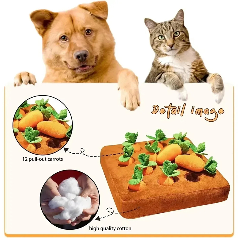 Snuffle Mat For Dogs - بساط التنقيط للكلاب، ألعاب تفاعلية ممتعة،