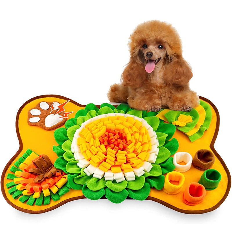 Snuffle Mat For Dogs - حصيرة شم للحيوانات الأليفة للكلاب الصغيرة