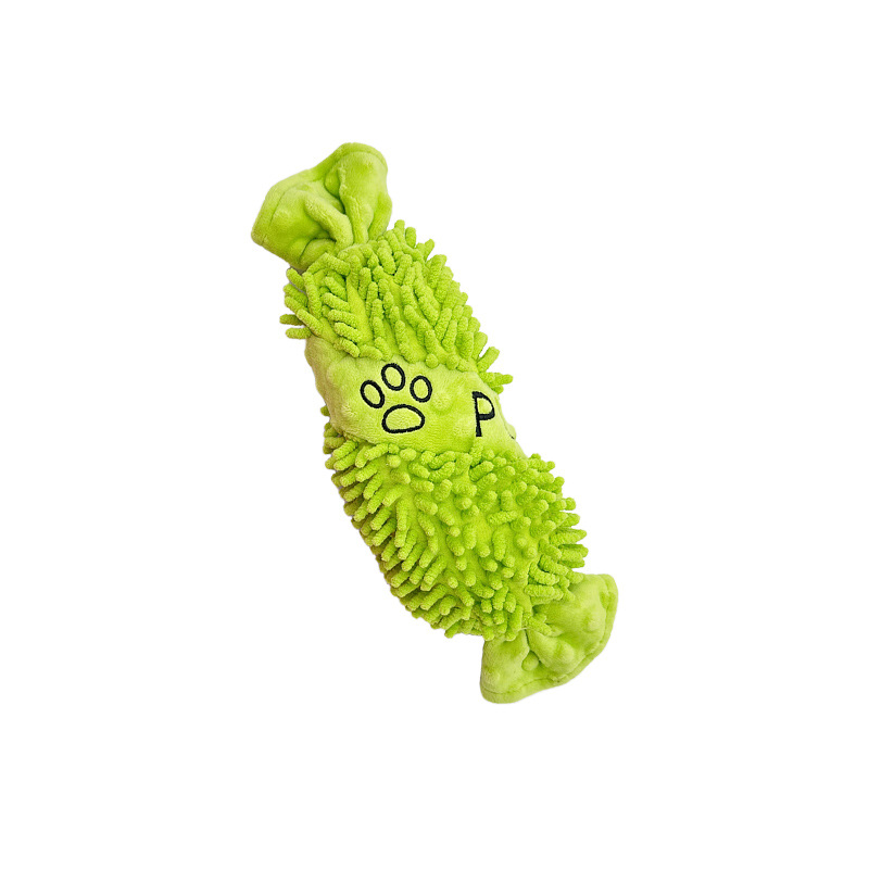 Indestructible Dog Chew Toy - لعبة قطيفة تصدر أصواتًا للحيوانات الأليفة،
