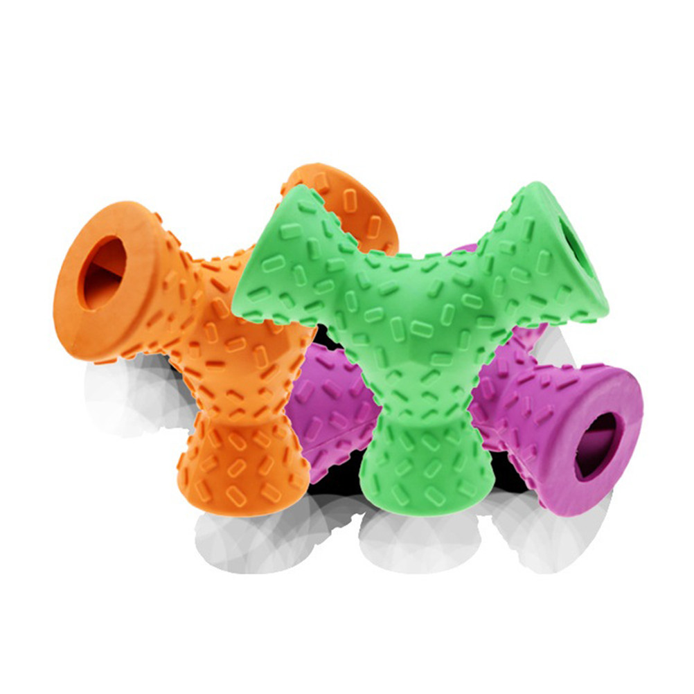 قطعة واحدة من لعبة مطاطية على  - مراجعة Rubber Treat Dispensing Dog Toy وسعره