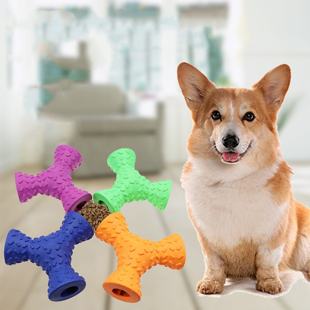 قطعة واحدة من لعبة مطاطية على  - مراجعة Rubber Treat Dispensing Dog Toy وسعره