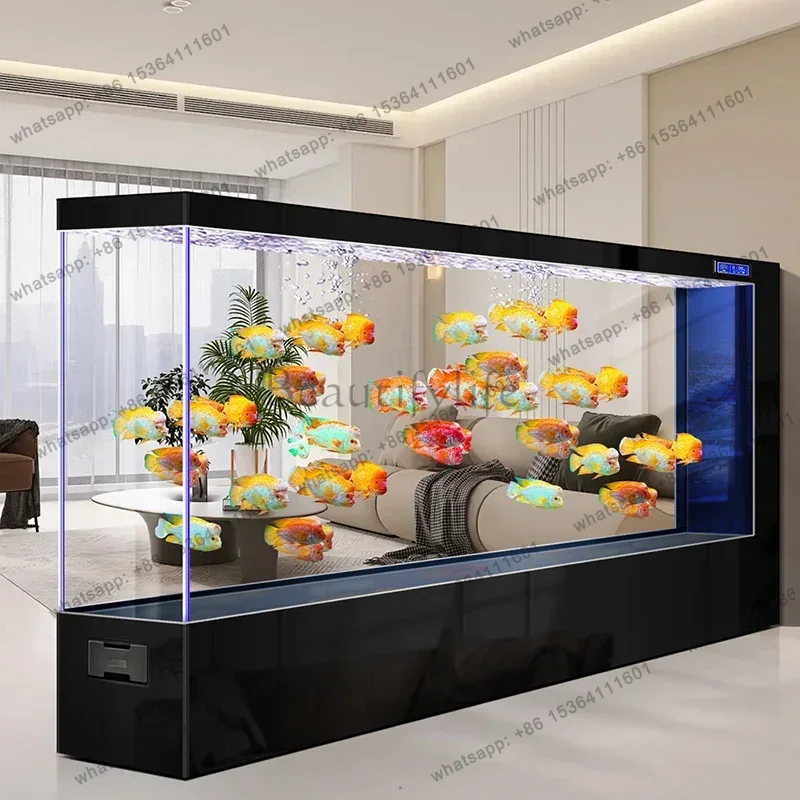 أحواض أسماك غرفة المعيشة العصر - مراجعة Aquarium وسعره