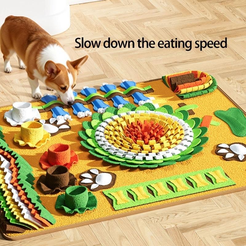 حصائر تغذية للحيوانات الأليفة، - مراجعة Snuffle Mat For Dogs وسعره