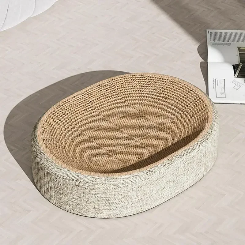وسادة خدش بيضاوية الشكل للقطط، - مراجعة Pet Beds وسعره