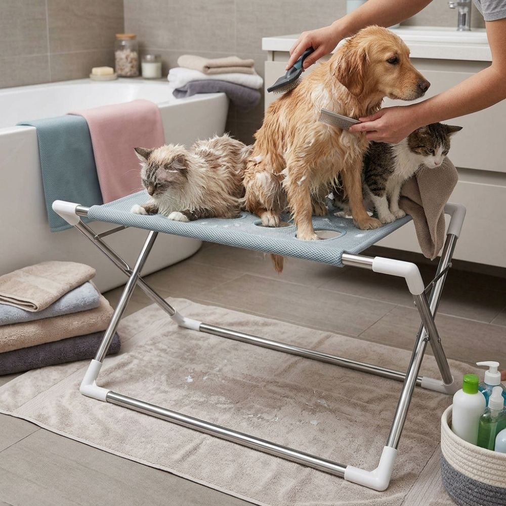 أرجوحة تجميل الحيوانات الأليفة - مراجعة Pet Grooming وسعره