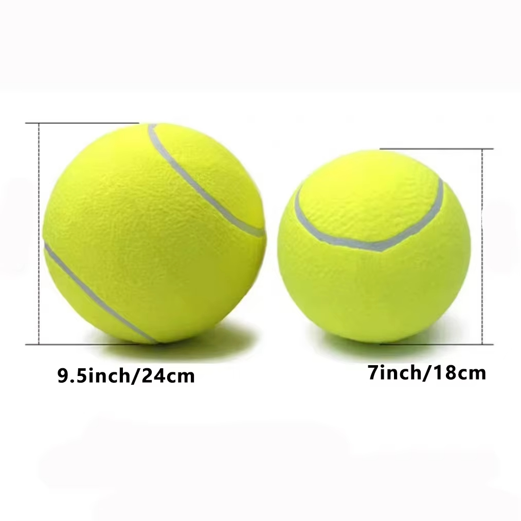 7/9.5 بوصة العملاق كرة التنس ا - مراجعة Interactive Squeaky Plush Dog Toy وسعره