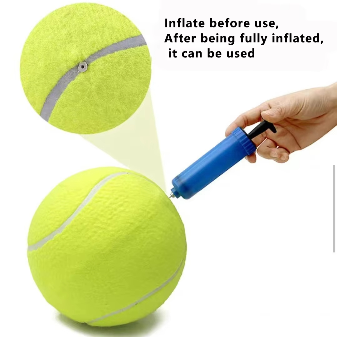 7/9.5 بوصة العملاق كرة التنس ا - مراجعة Interactive Squeaky Plush Dog Toy وسعره