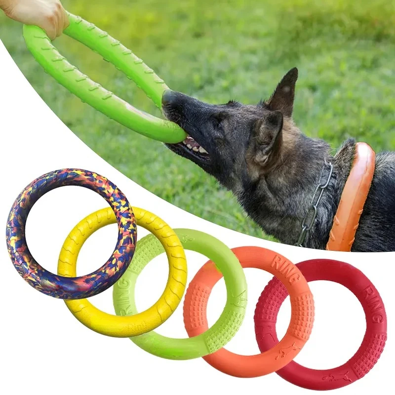 أقراص تحلق إيفا الكلب التدريب  - مراجعة Indestructible Dog Chew Toy وسعره