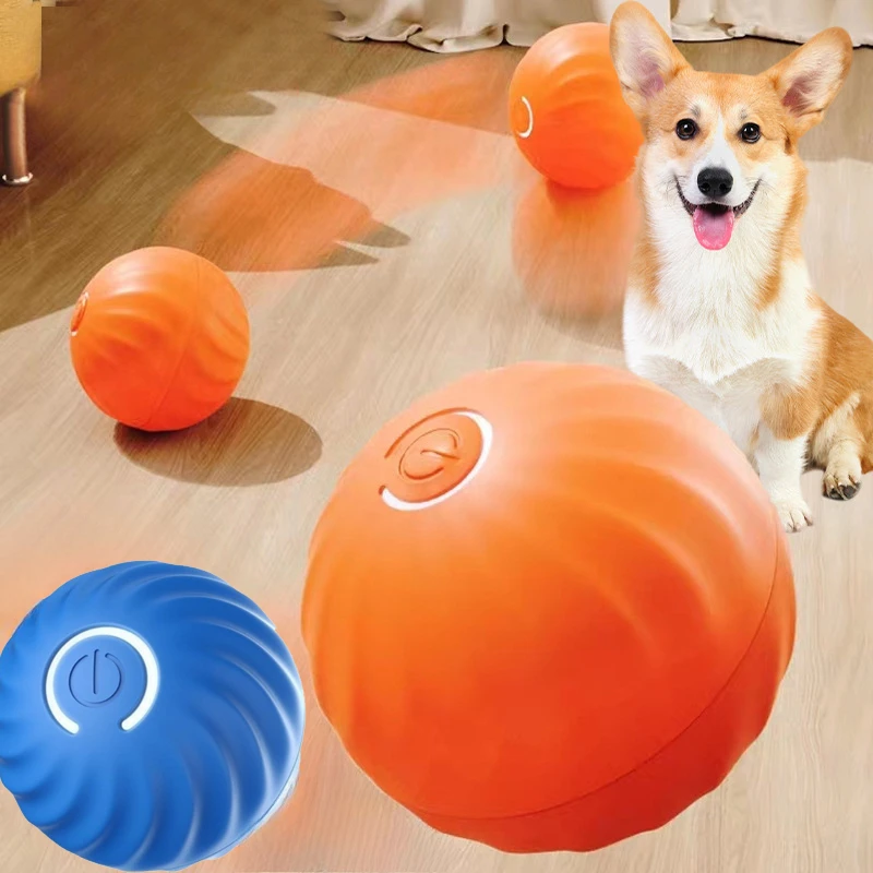 @1G-كرة لعبة للحيوانات الأليفة - مراجعة Automatic Moving Dog Ball وسعره