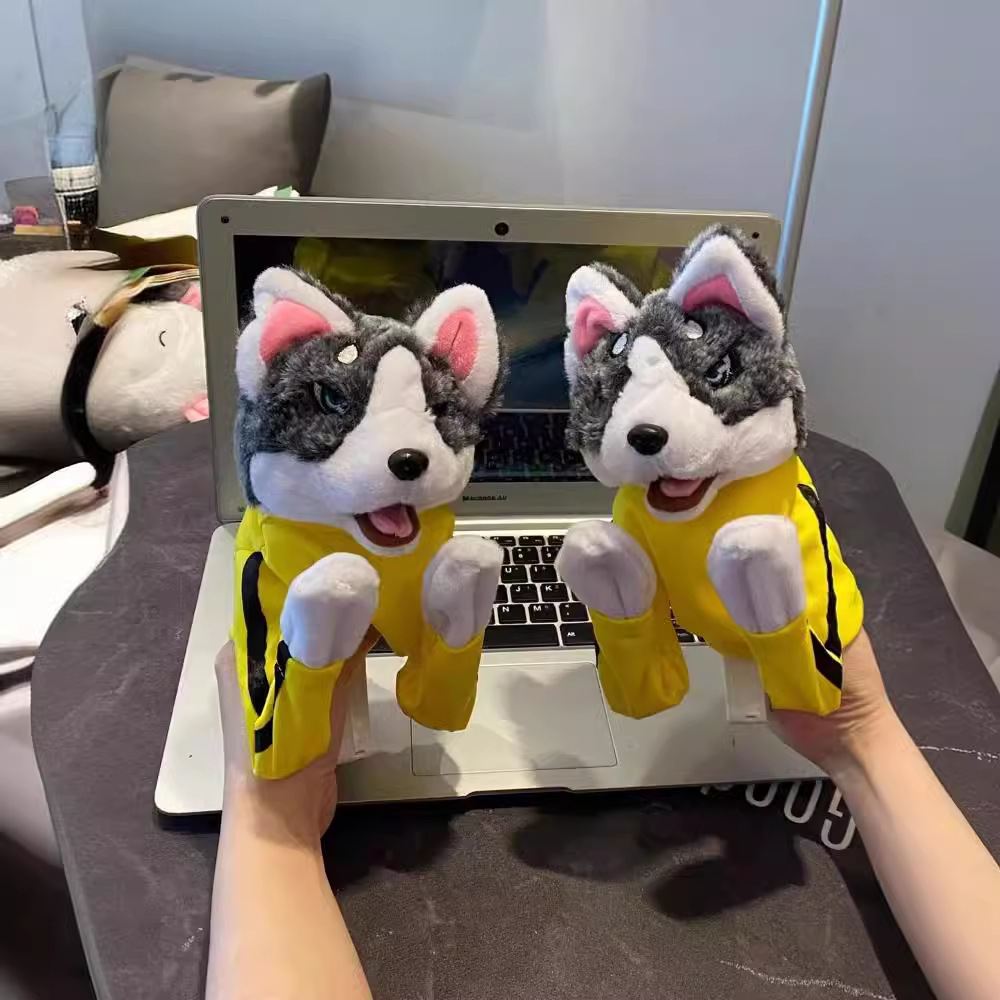 دمية كلب هاسكي لتدريب اللكمات، - مراجعة Dog Toys وسعره