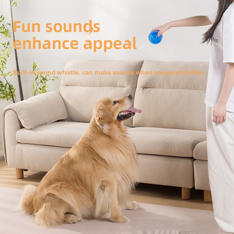 كرة كلاب مطاطية عالية المرونة  - مراجعة Indestructible Dog Chew Toy وسعره