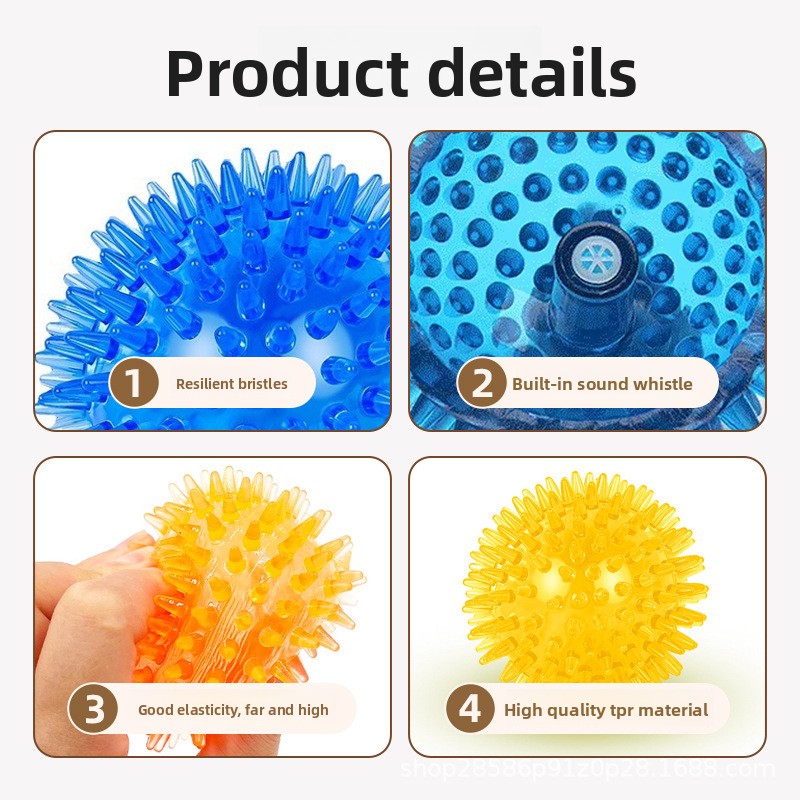 كرة كلاب مطاطية عالية المرونة  - مراجعة Indestructible Dog Chew Toy وسعره