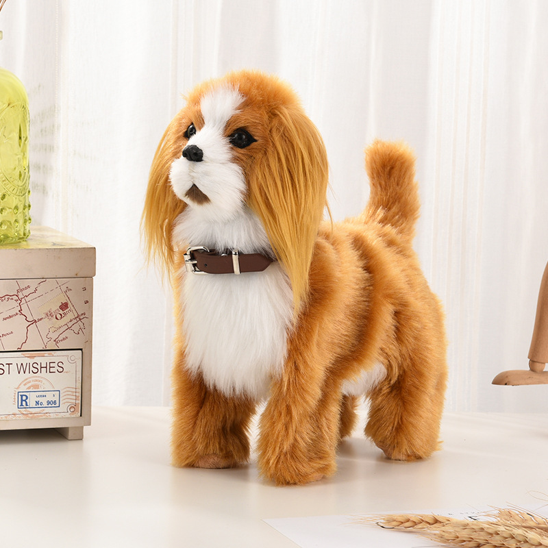 الإلكترونية أفخم الكلب اللعب ا - مراجعة Interactive Squeaky Plush Dog Toy وسعره