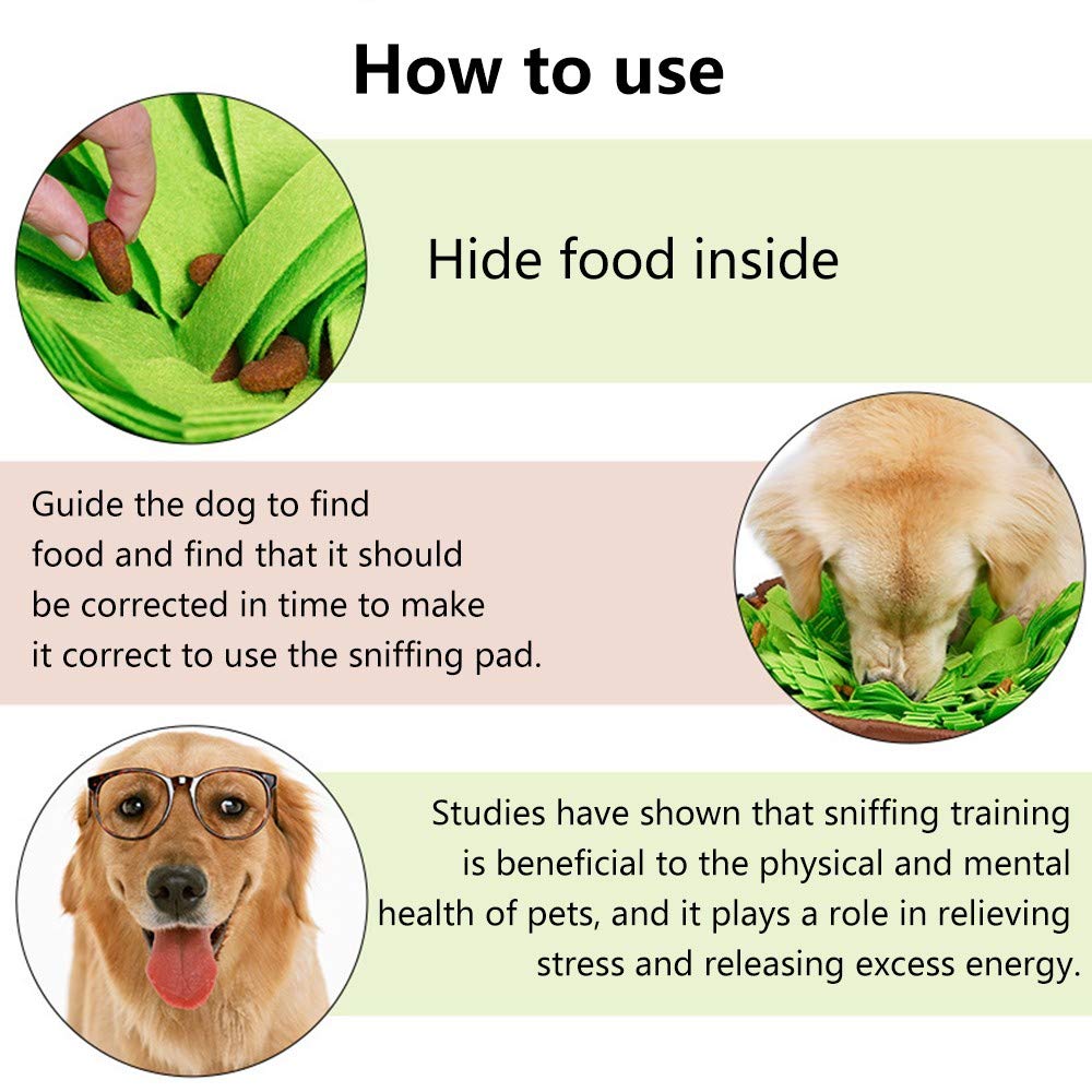 بساط تناول الطعام للحيوانات ال - مراجعة Snuffle Mat For Dogs وسعره