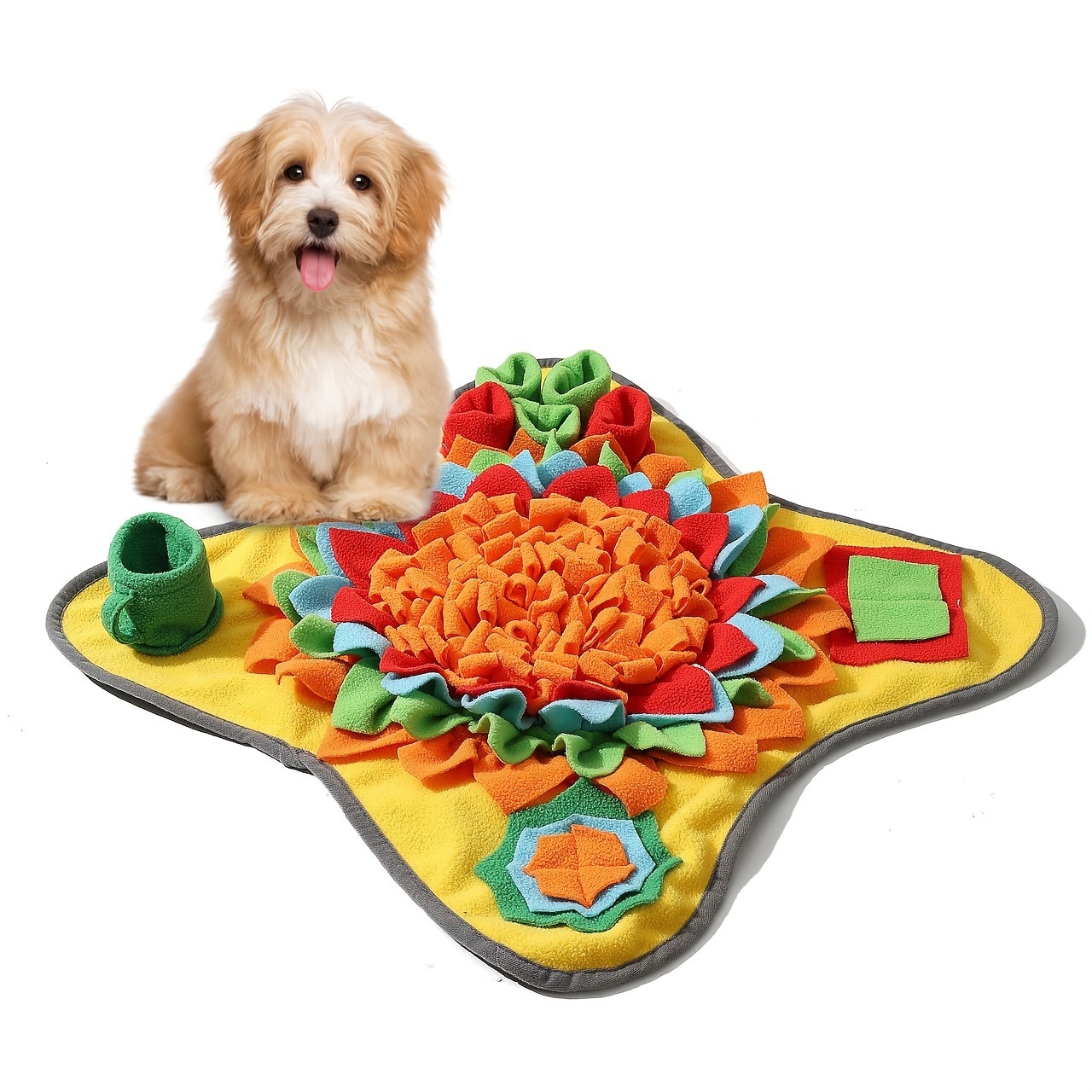 سجادة تدريب للكلاب، لعبة تفاعل - مراجعة Snuffle Mat For Dogs وسعره